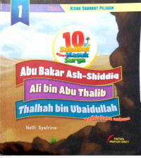 Image of 10 Sahabat Dijamin Masuk Surga Jilid 1