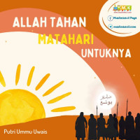Image of Allah Tahan Matahari Untuknya